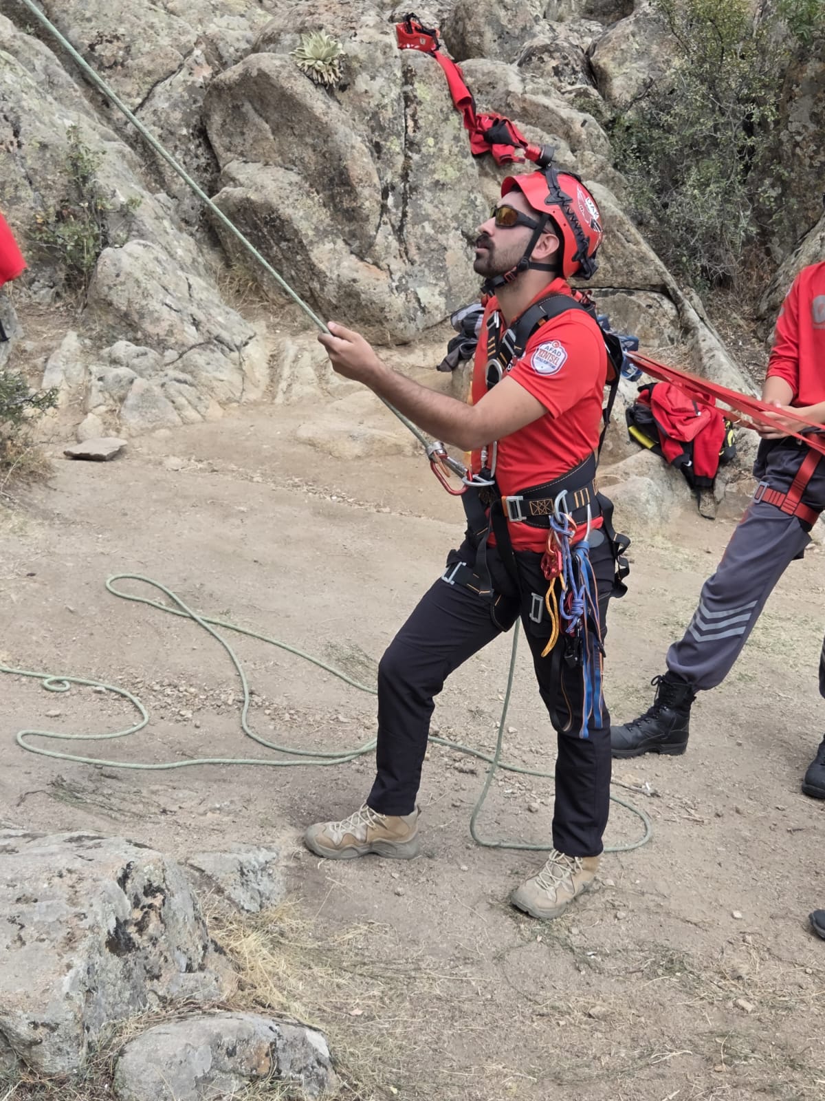 Odunpazarı Ve Dorlion Arama Kurtarma Ekiplerinden Gerçekçi Tatbikat (2)