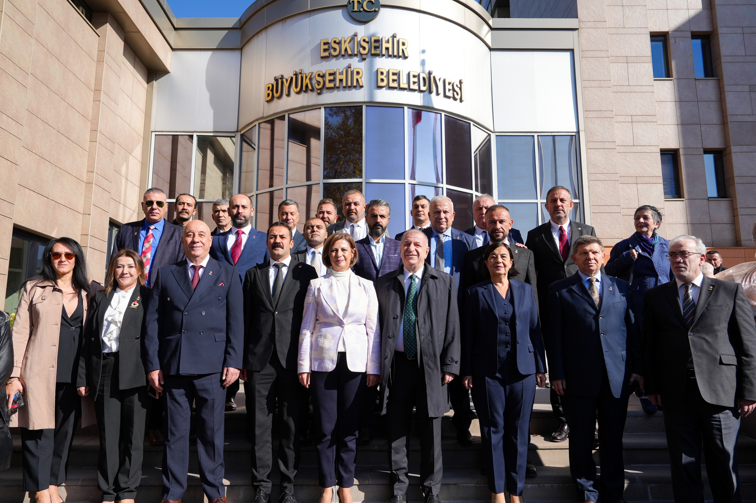 Zafer Parti̇si̇ Genel Başkani Özdağ’dan Başkan Ünlüce’ye Zi̇yaret (1)