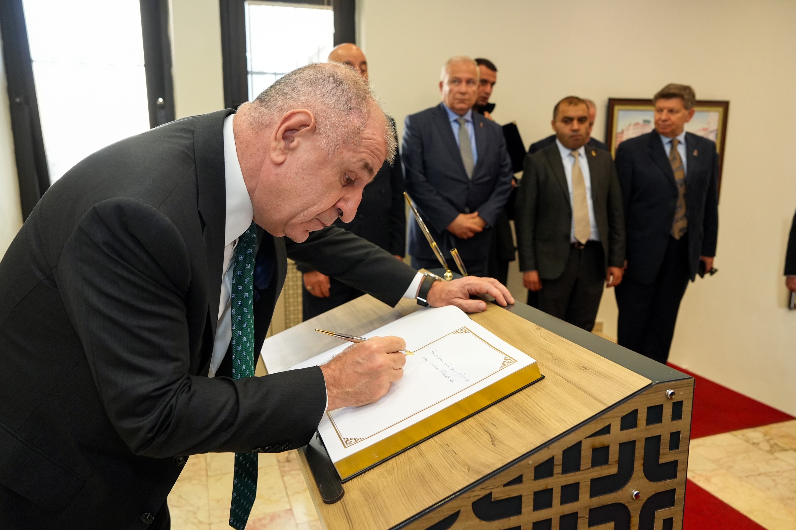 Zafer Parti̇si̇ Genel Başkani Özdağ’dan Başkan Ünlüce’ye Zi̇yaret (2)