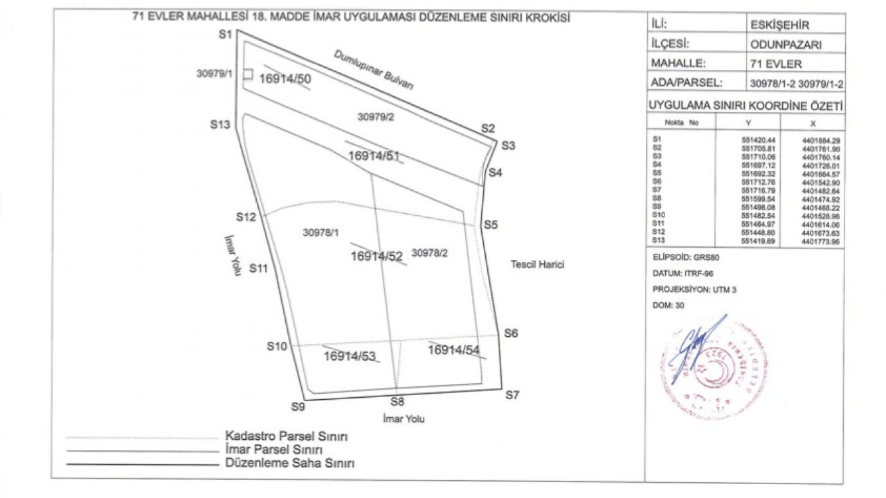 71 Evler Mahallesi Imar2