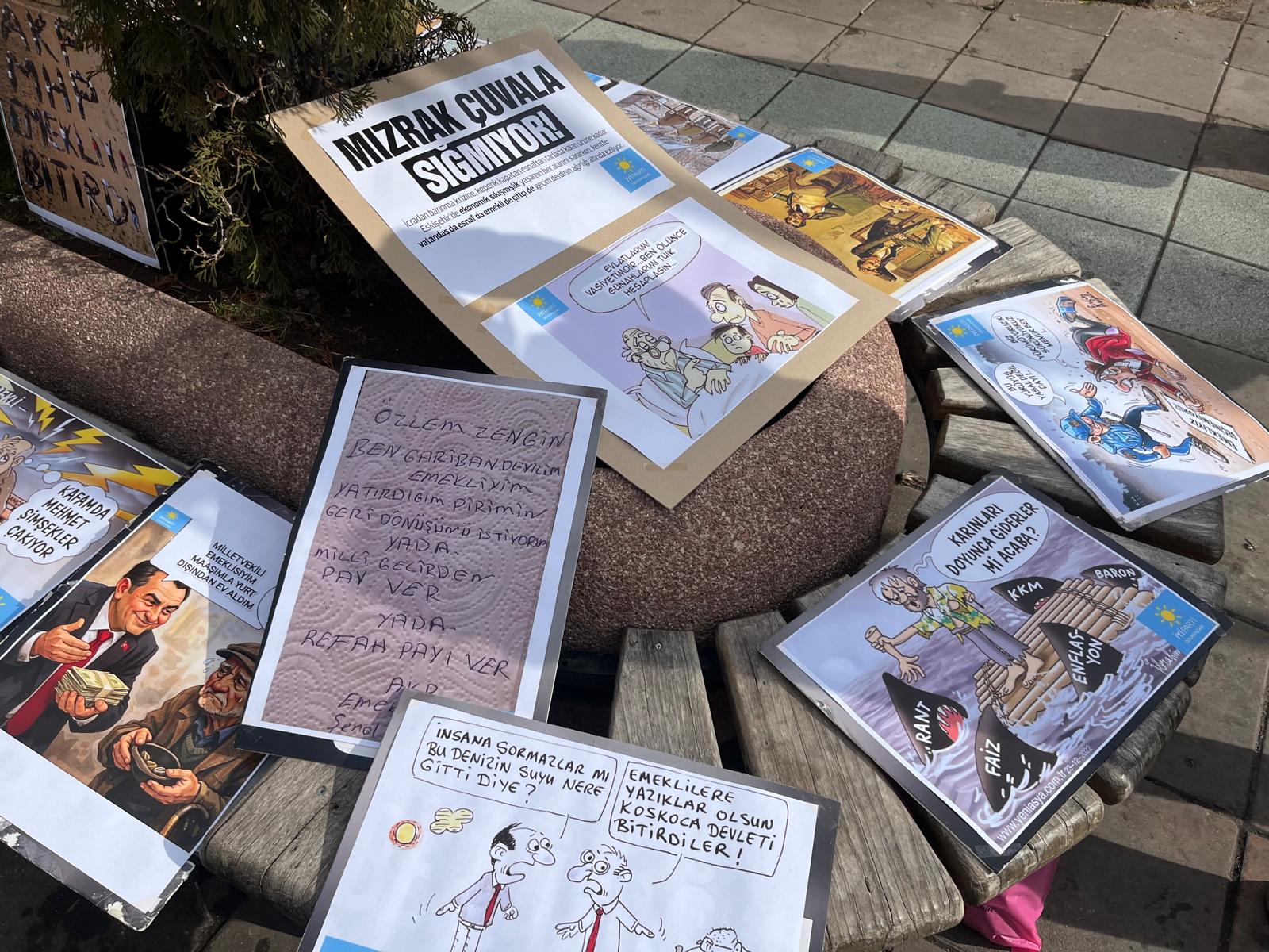 Emekliye Dikkat Çeken Sergi Oluşturuldu İyi̇ Partili Yer’den Sert Tepki (2)