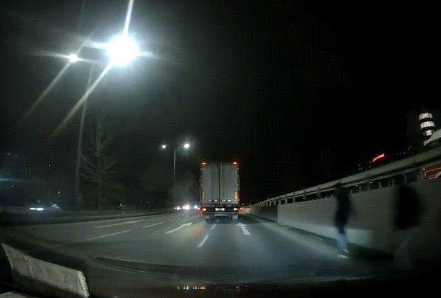 Eskişehir Çevreyolu'nda Yürekleri Ağza Getiren Görüntüler (3)