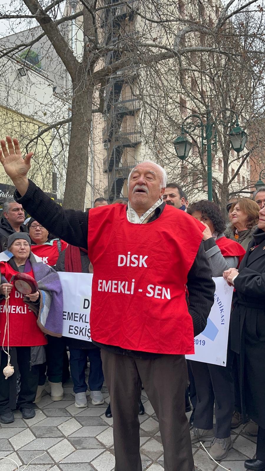 Eskişehir’de Emeklilerden Tepki (3)