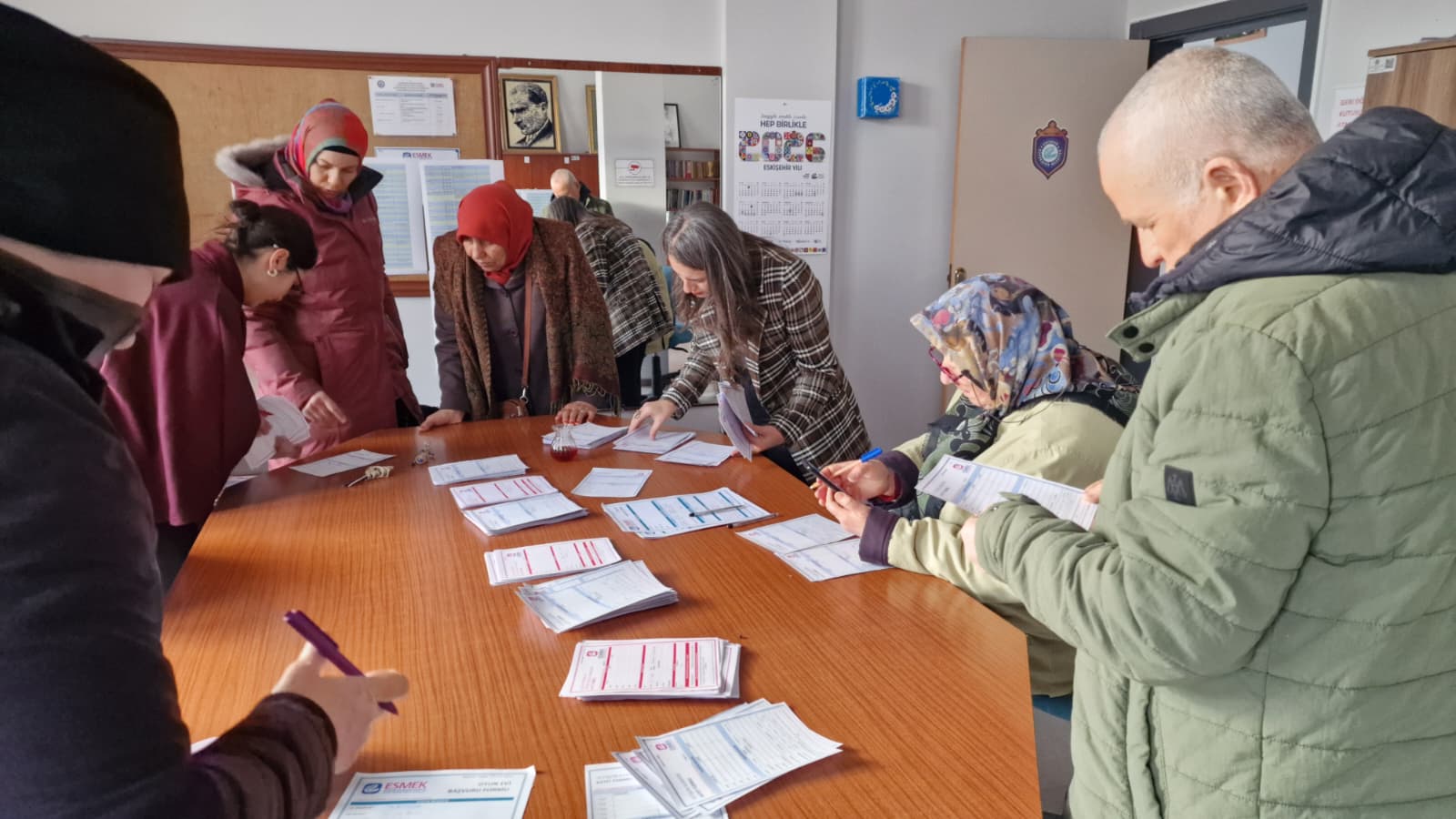 Esmek’te İki̇nci̇ Dönem Kayitlari Başladi (1)