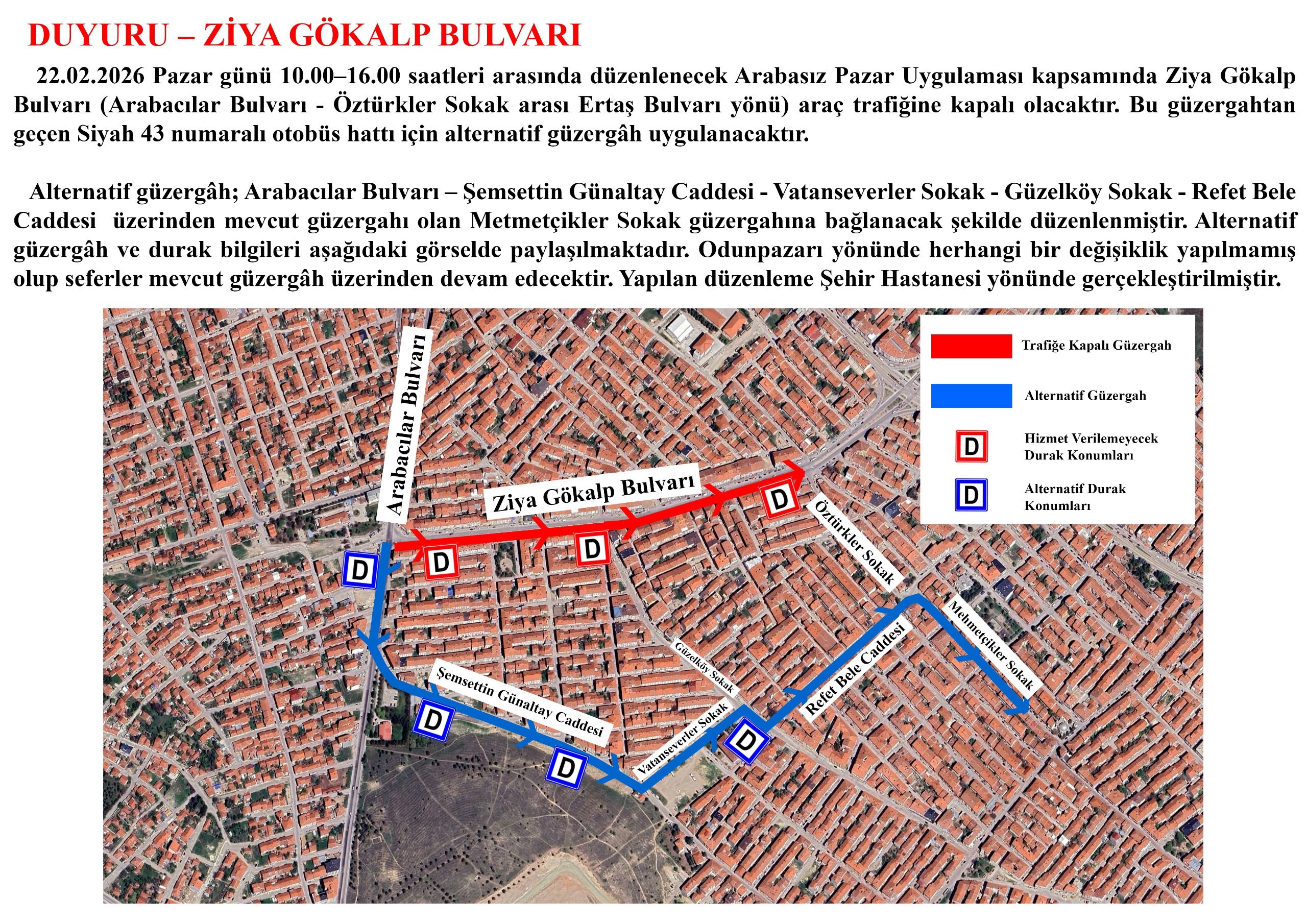 Arabasiz Pazar İle Şubat Ayinda Da Şehi̇r Nefes Alacak (4)