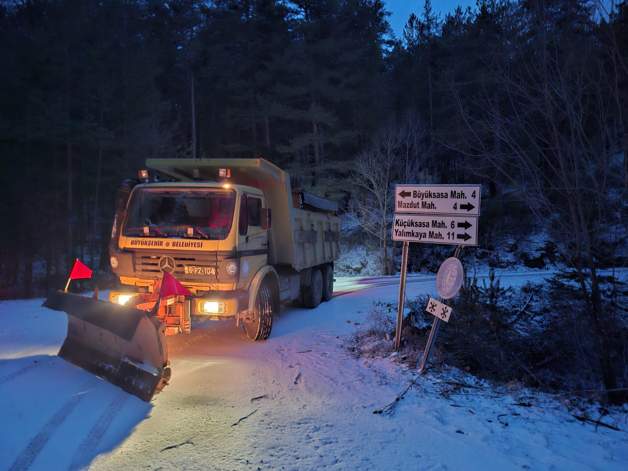 Mi̇haliççik’ta Karla Mücadele (4)