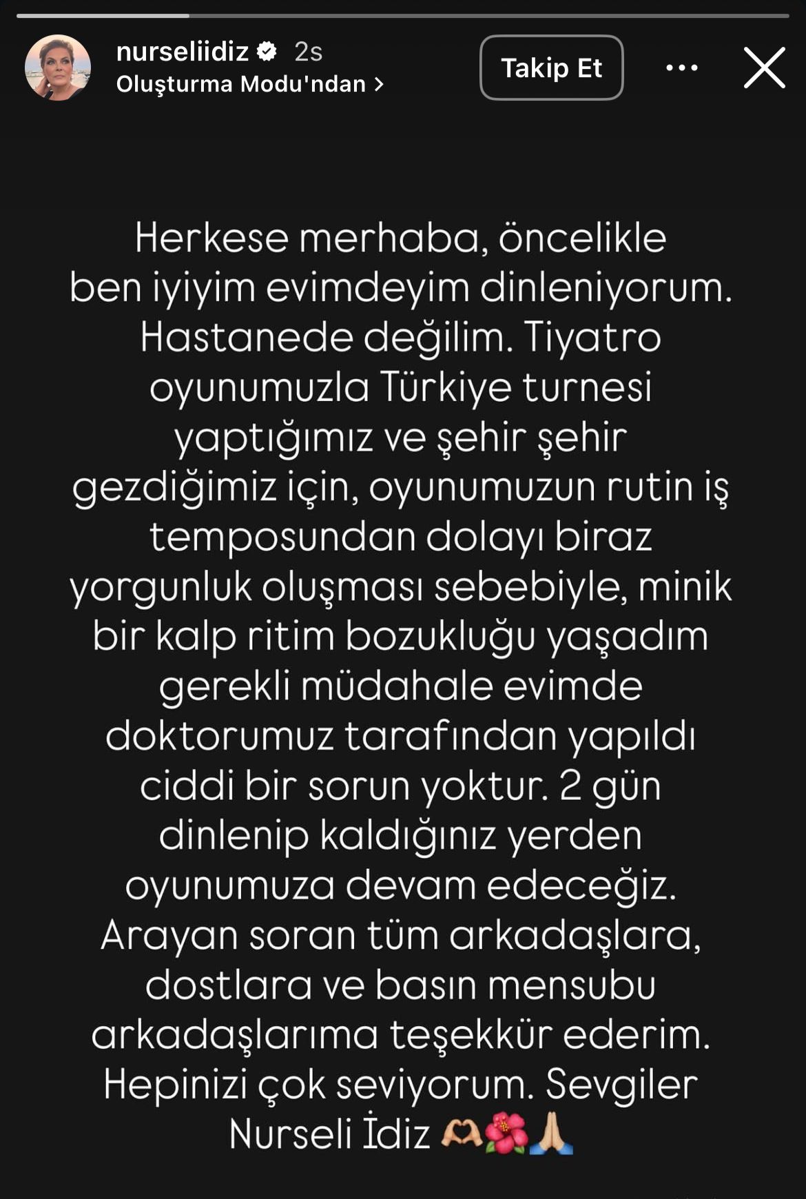 Nurseli İdiz açıklama