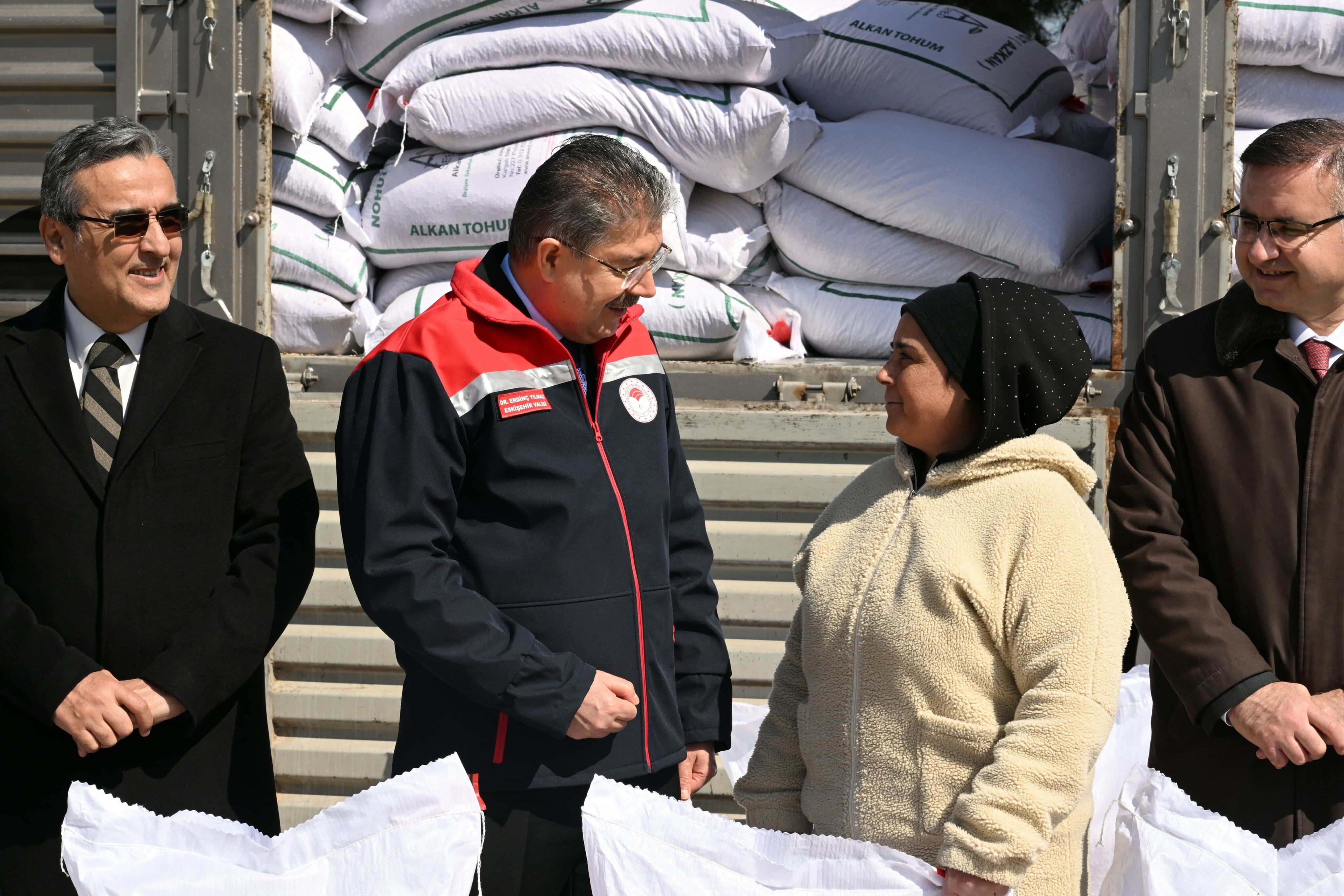 38 Ton Nohut Teslim Edildi 2