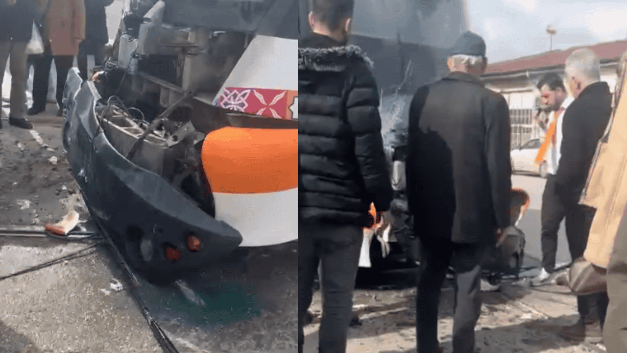 Eskişehir Tramvay Kaza (1)