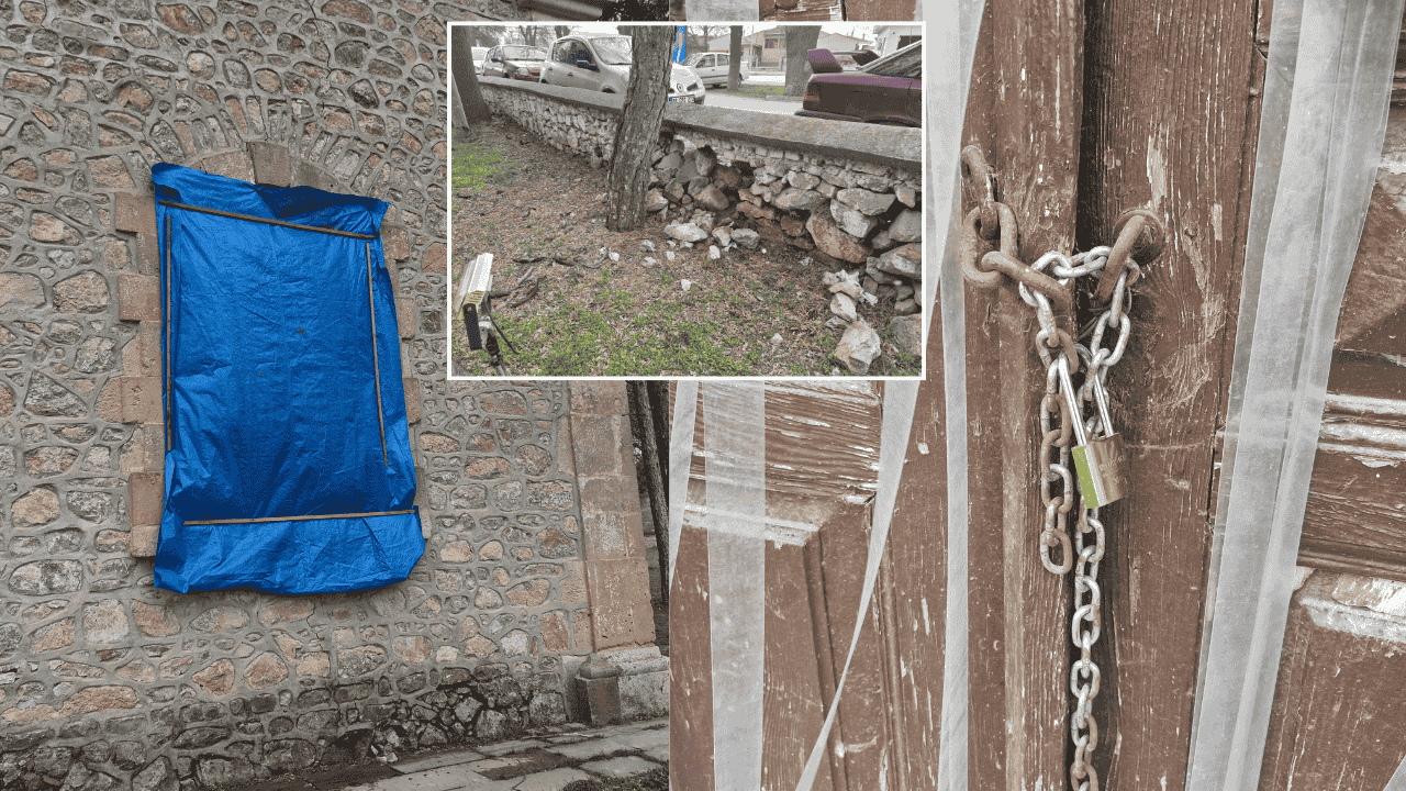 Eskişehir'de 129 Yıllık Cami Kaderine Terk Edildi (1)-1