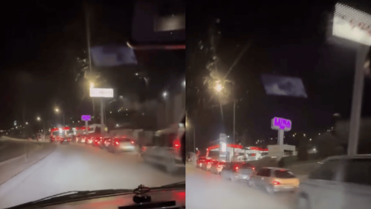 Eskişehirde Akaryakıt Sırası