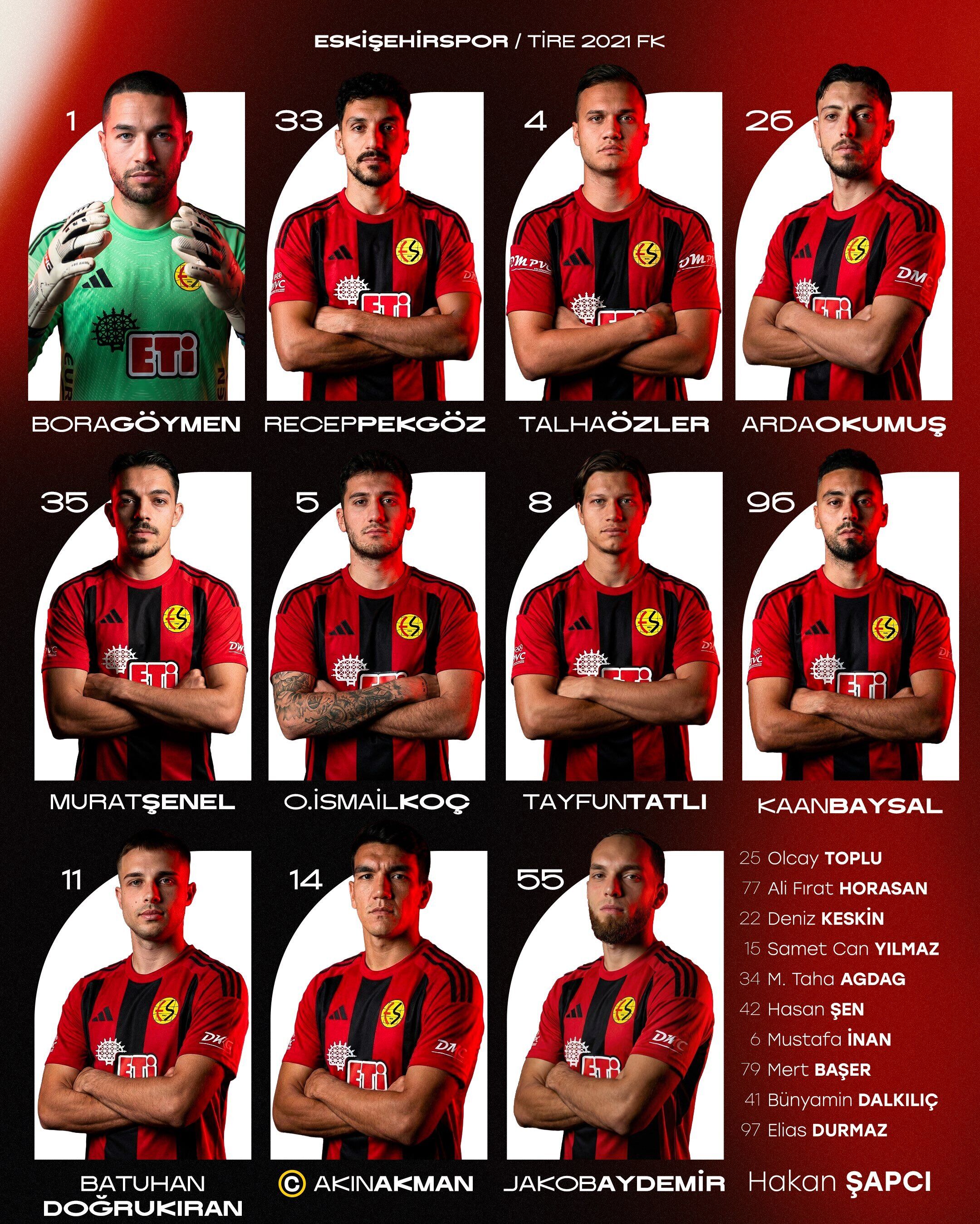 Eskişehirspor Ilk 11-1