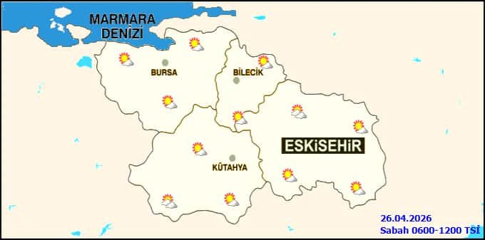 26 Nisan Hava Durumu