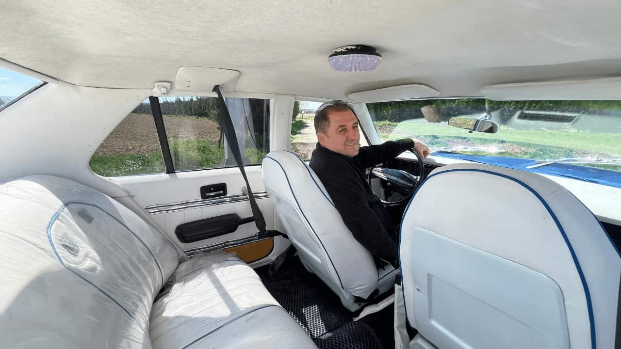 Çocuklukta Hayal Ettiği Araca 52 Yaşında Kavuştu (1)