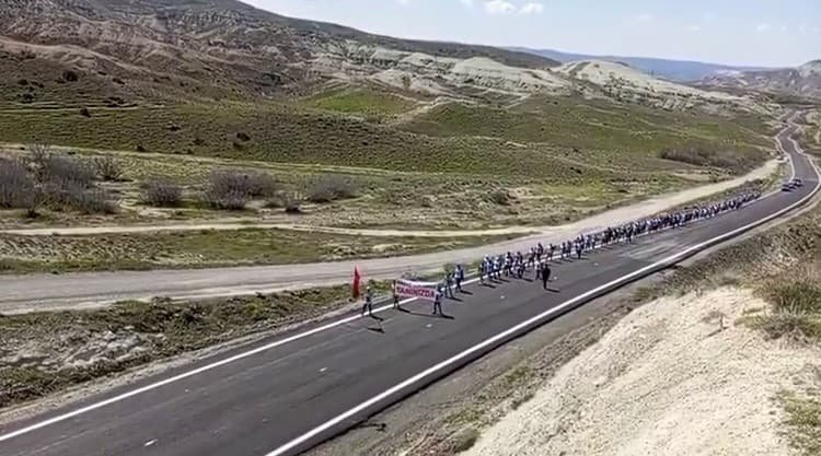 Doruk Madencilik Işçileri Eskişehir’den Ankara’ya Yürüdü (2) (1)