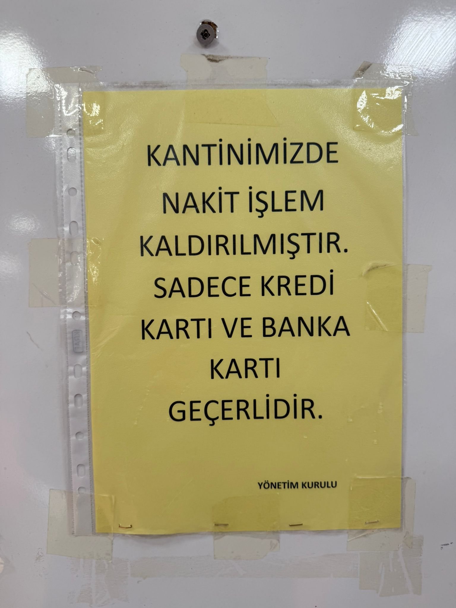 Polis Kantini Duyuru