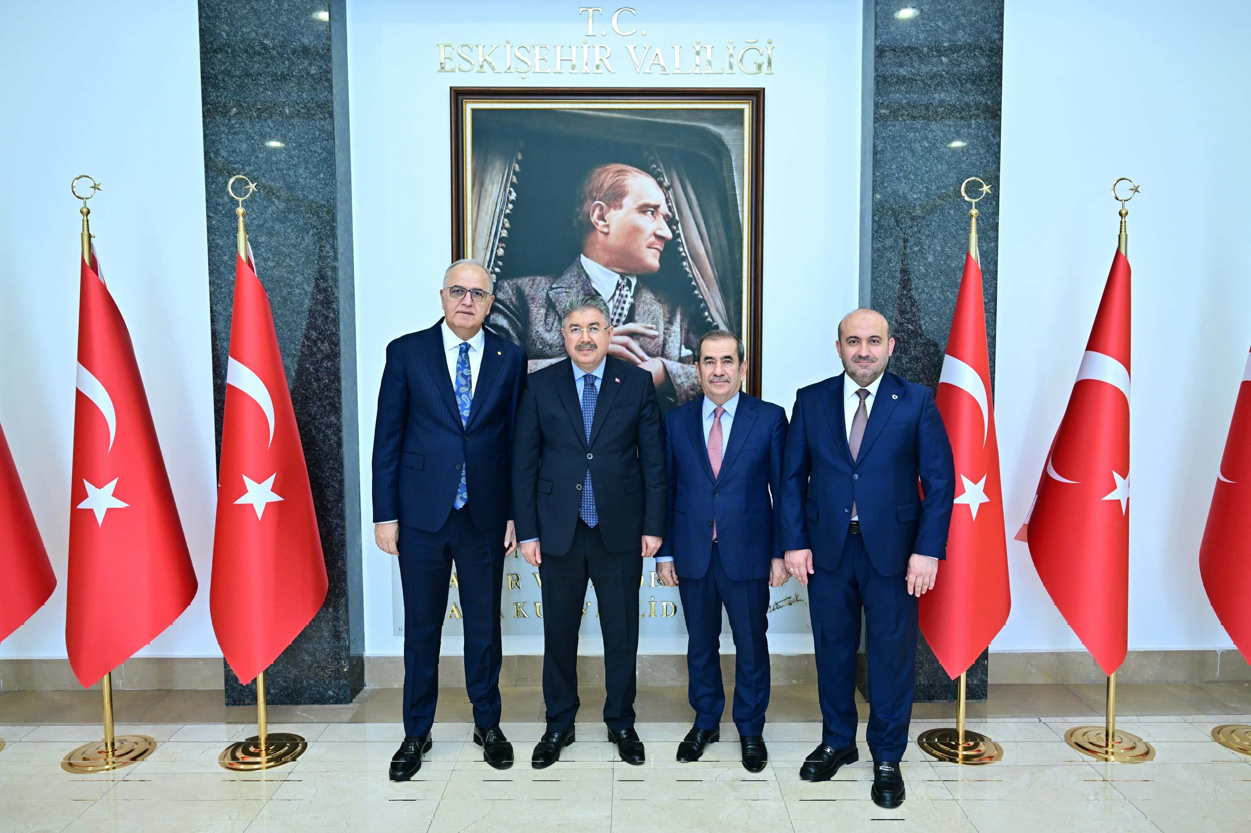 Tvf Başkanı Üstündağ Ziyaret