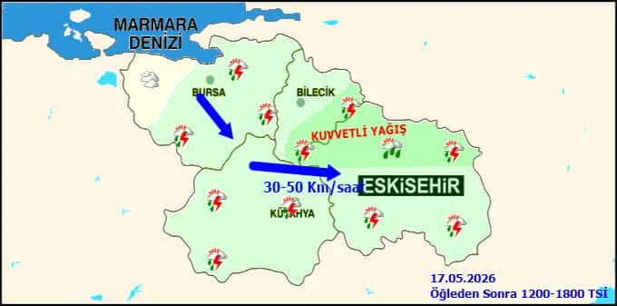 Hava Durumu 17 Mayıs
