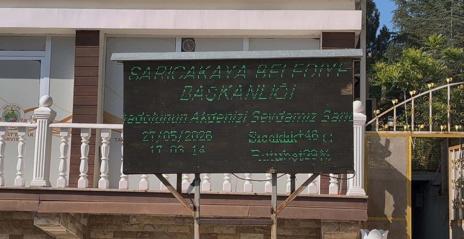 Sarıcakaya Sıcaklık (1)