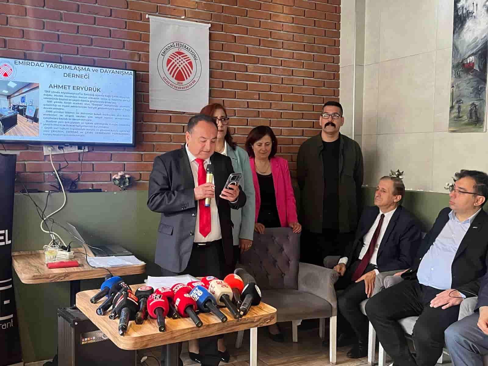 Eskişehir’de Emirdağ ve Çevre Dernekleri Federasyonu kuruldu