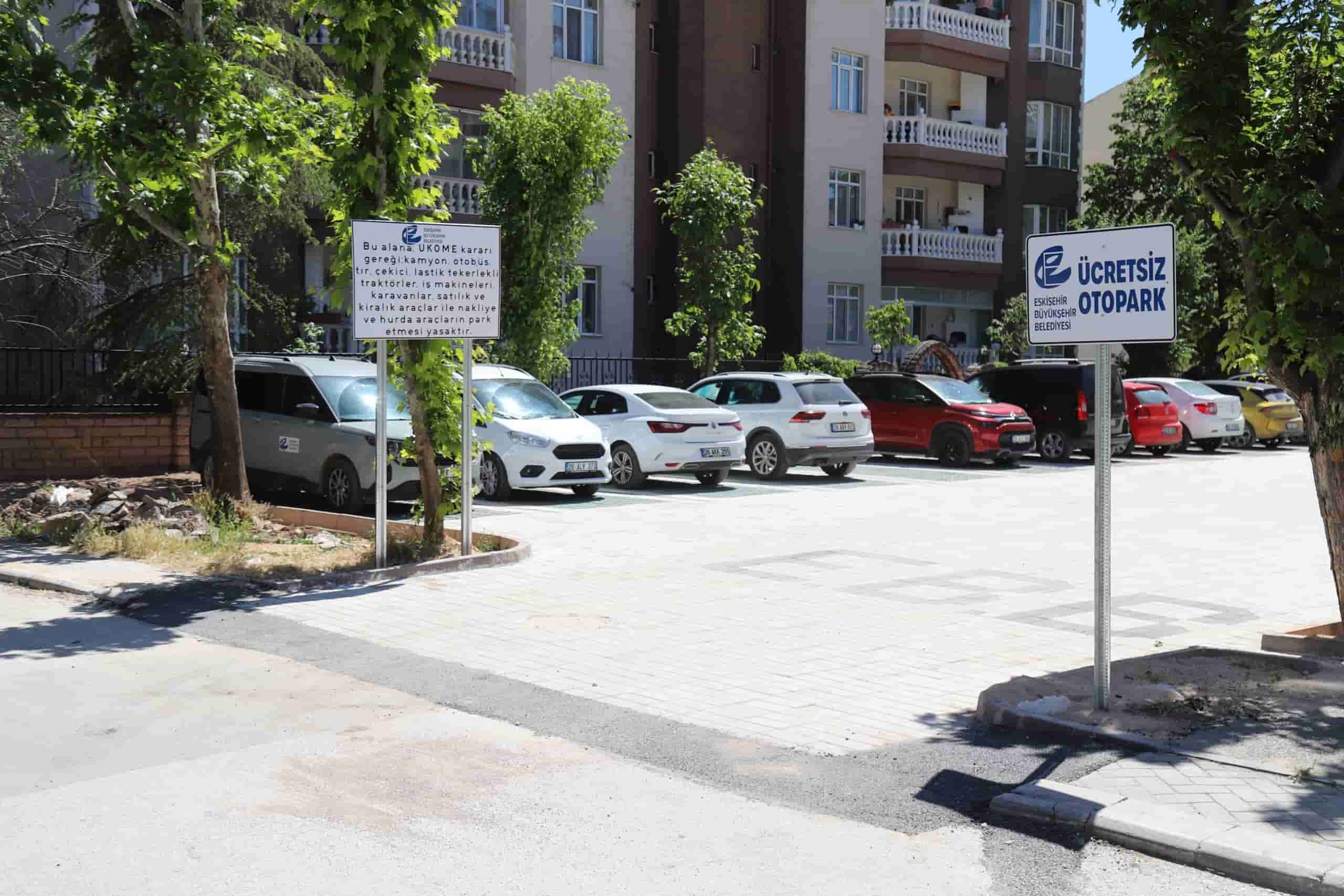 Büyükşehi̇rden Gökmeydan Mahallesi̇’ne Ücretsi̇z Otopark (7)