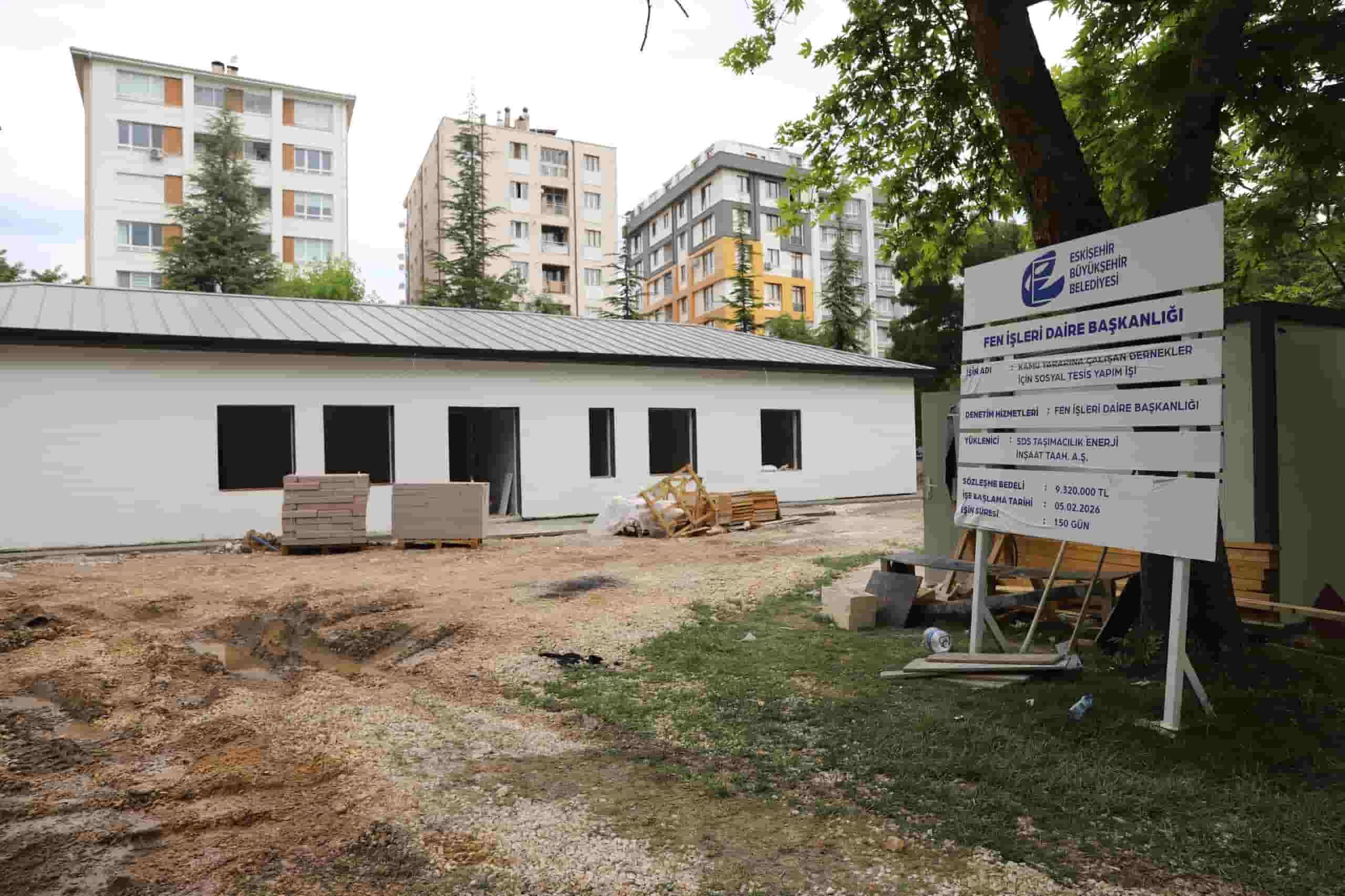 Sosyal Tesi̇si̇n İnşaati Yüzde 90 Tamamlandi (1)