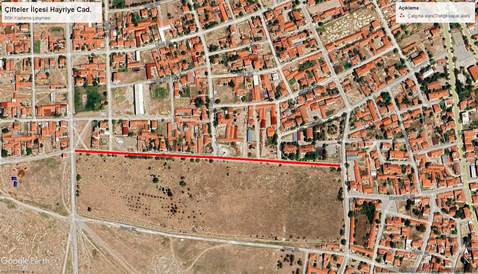 Yol Çalışması Hayriye Caddesi