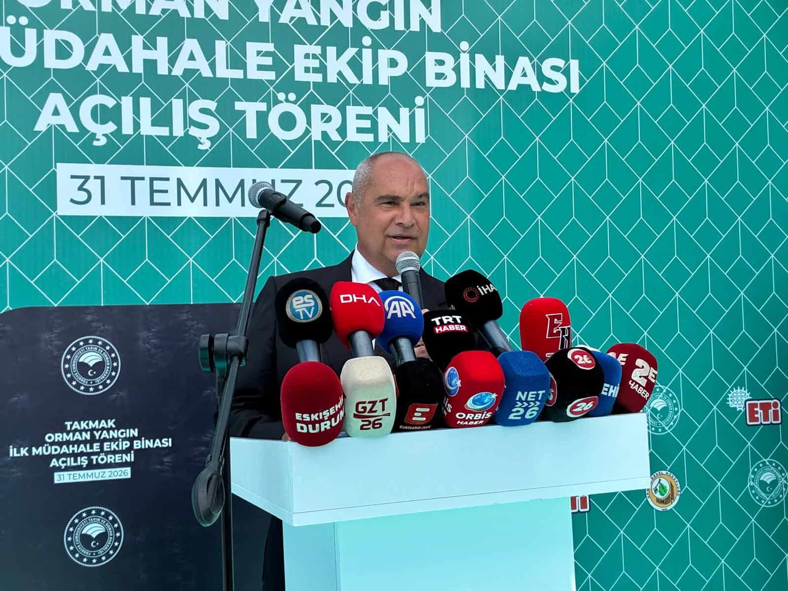 Eskişehir’de Takmak Orman Yangın İlk Müdahale Ekip Binası Hizmete Açıldı (4)