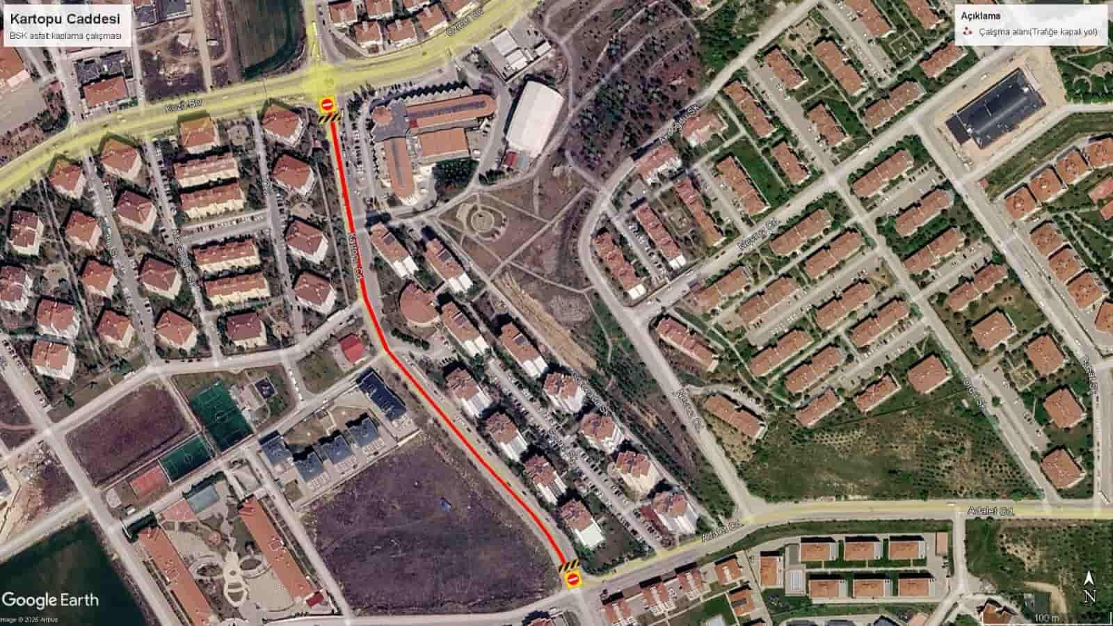 kar topu caddesi