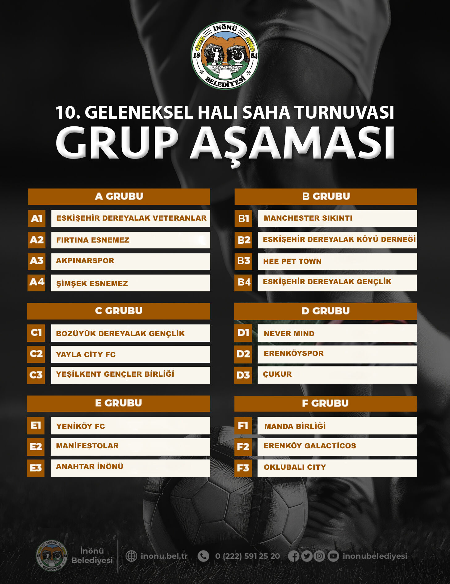 Inonude Geleneksel 10Uncu Hali Saha Turnuvasi Basliyor1