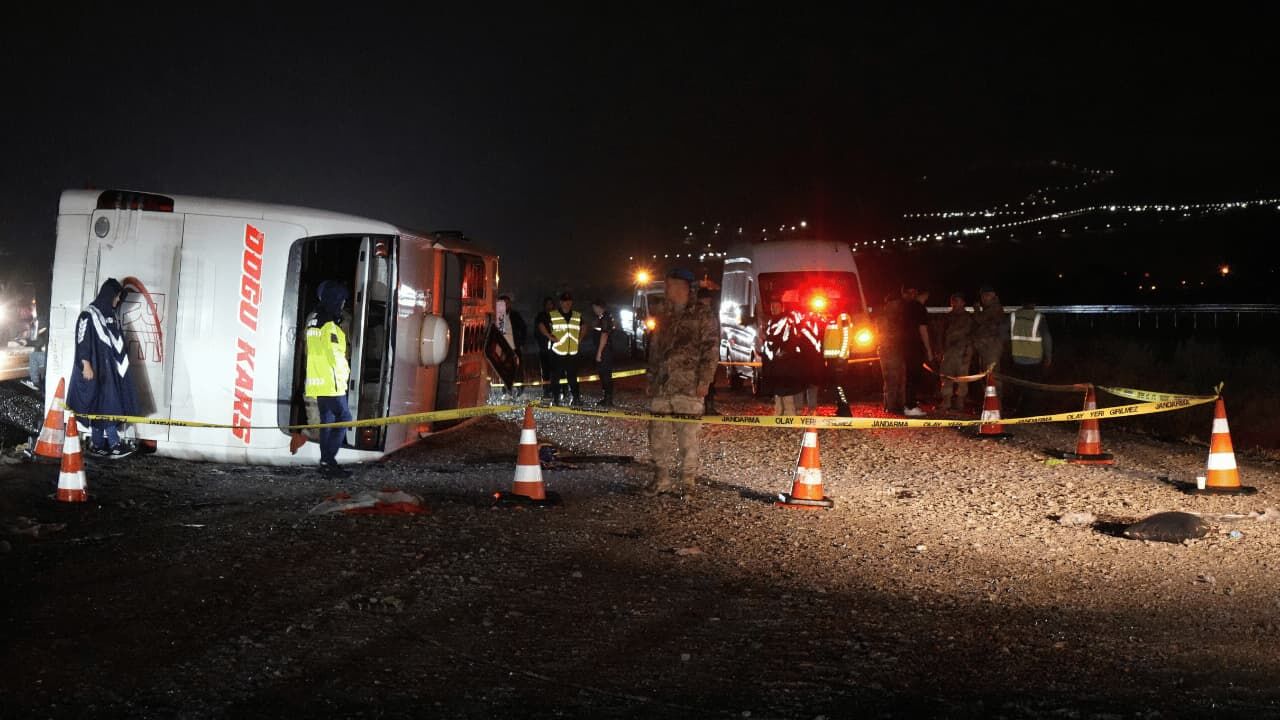 Otobüs Kazasında Yaralı Sayısı 40'A Yükseldi