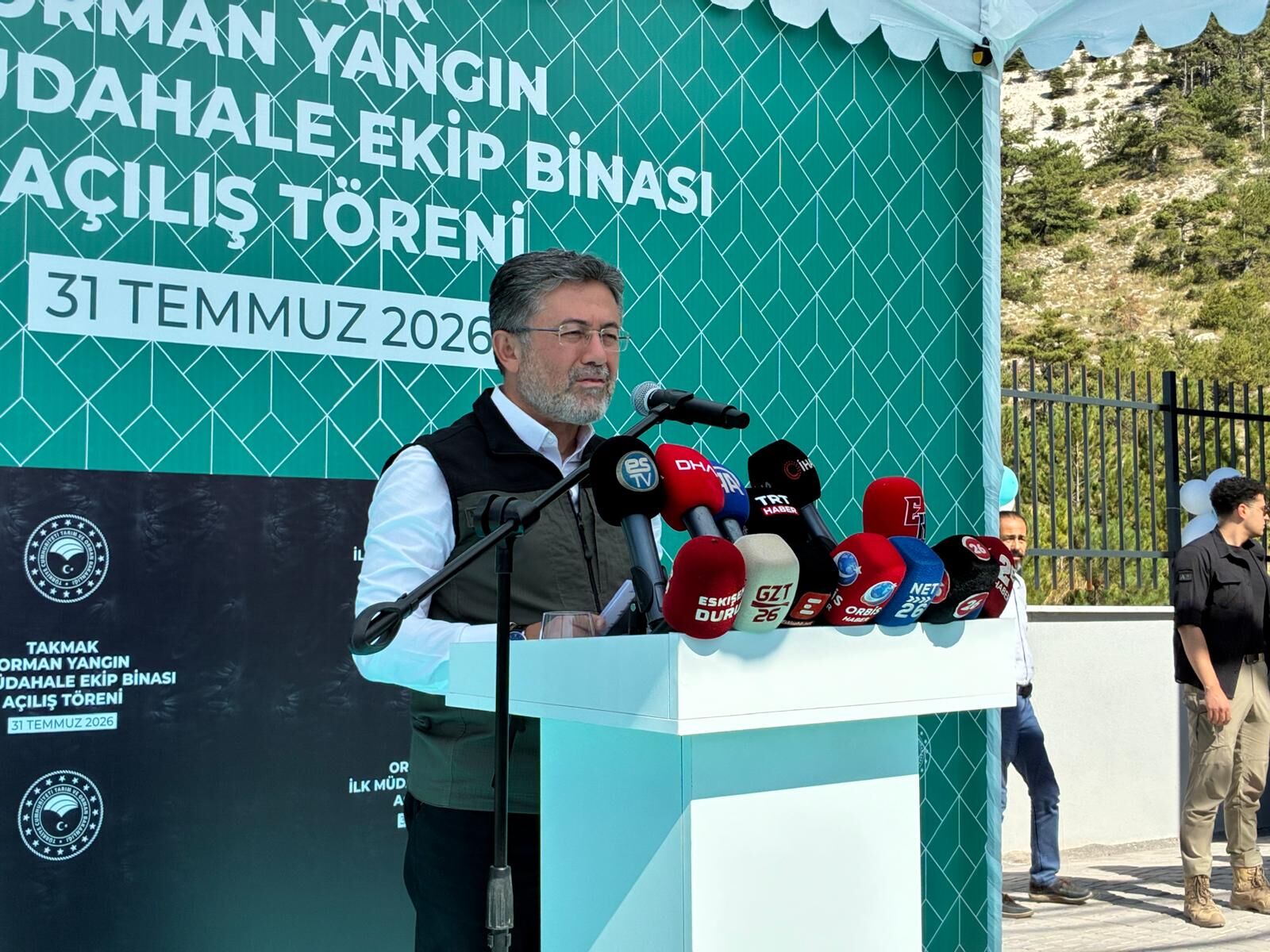 Eskişehir’de Takmak Orman Yangın İlk Müdahale Ekip Binası hizmete açıldı