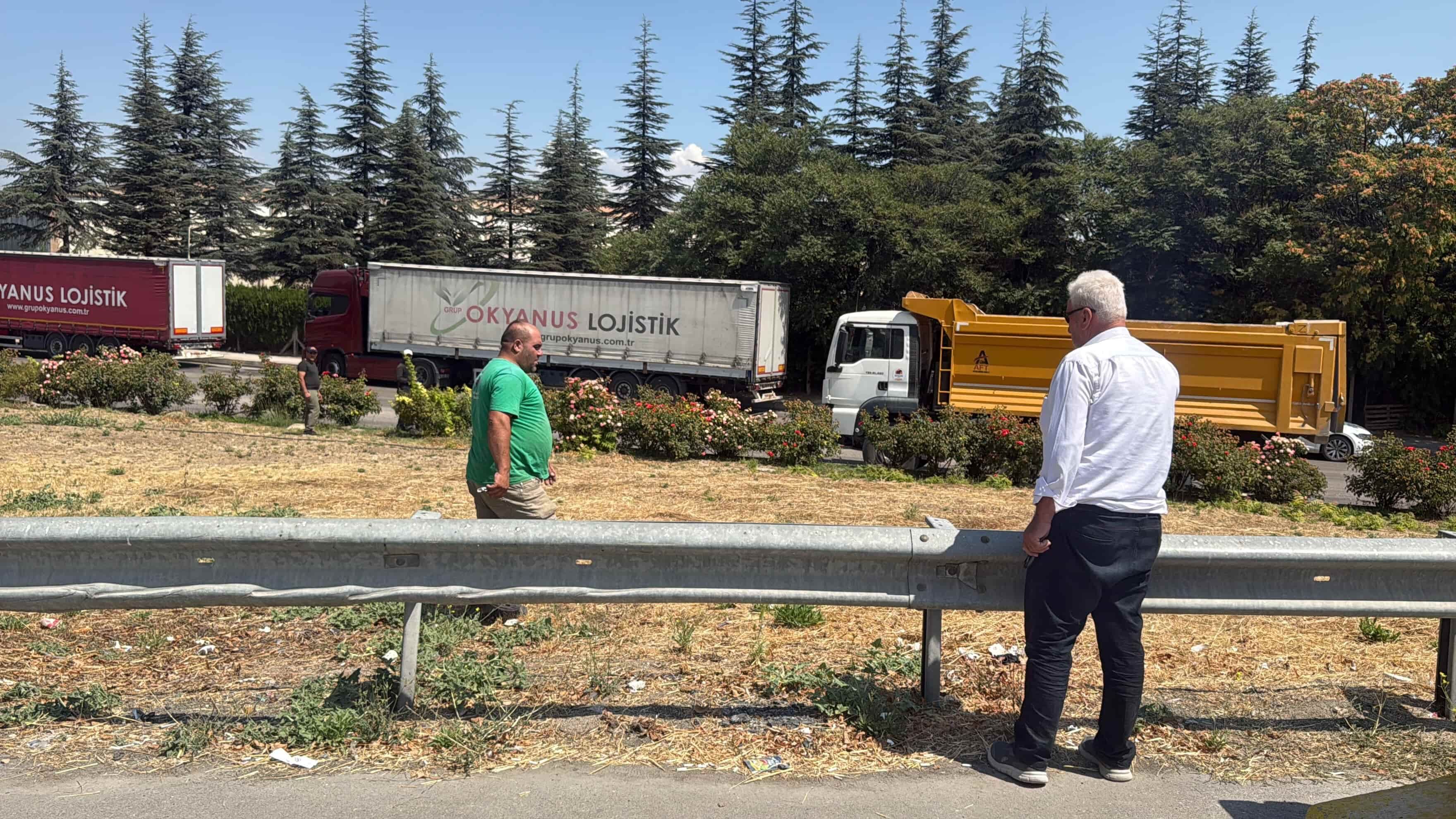 Eskişehir'de moloz dökme gerginliği kovalamacayla bitti: 2 yaralı