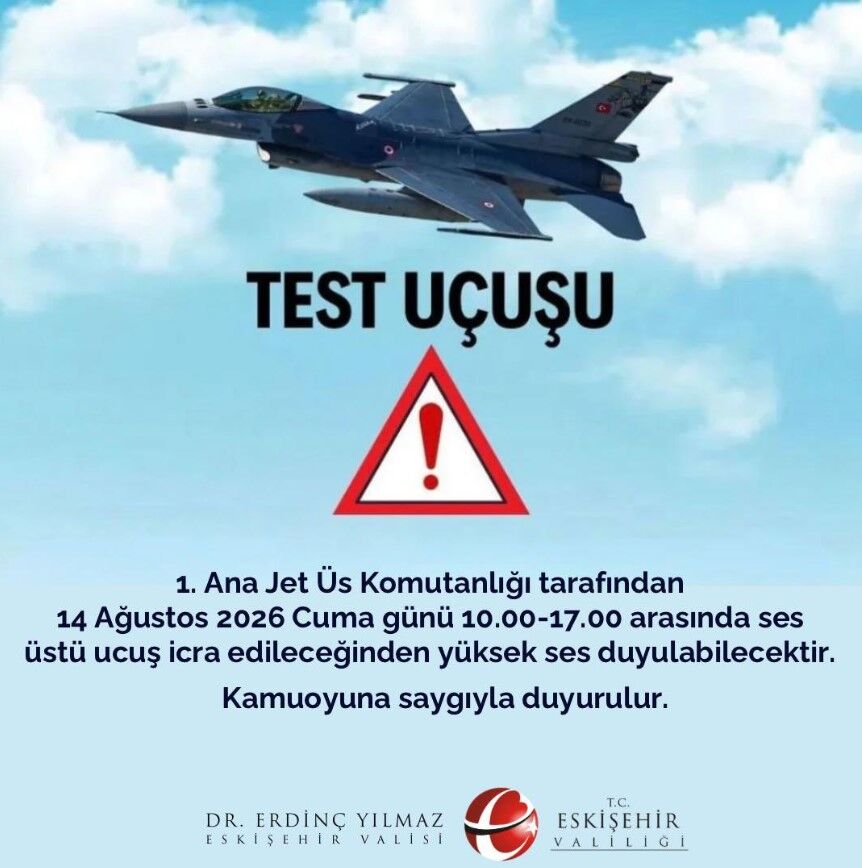 Valilik Test Uçuşu