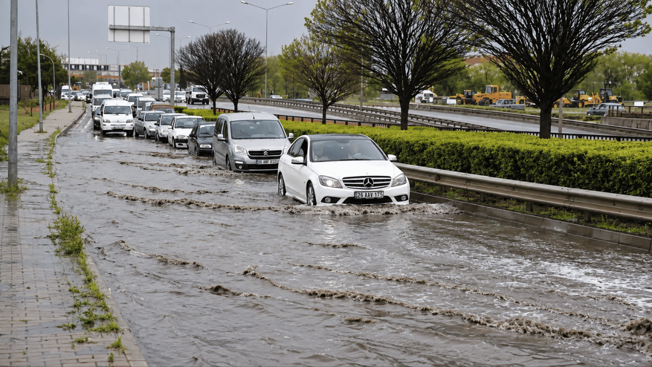 Eskişehir'de yağışlar 5 gün boyunca devam edecek
