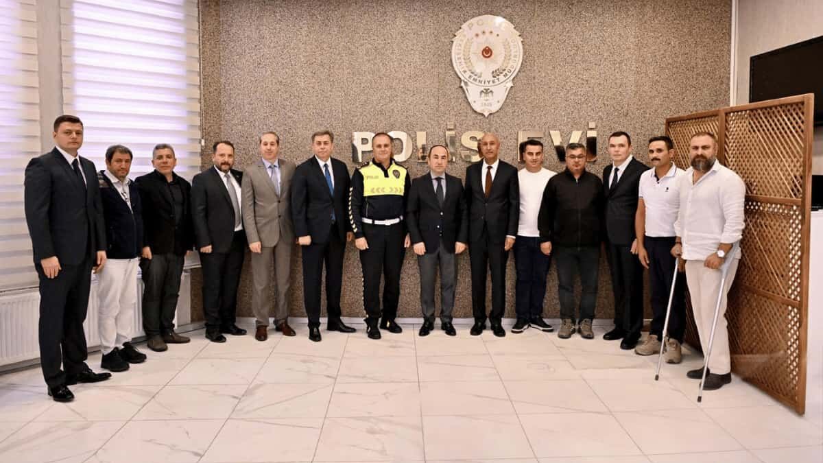 Eskişehir İl Emniyet Müdürü Yılmaz, gaziler ile bir araya geldi