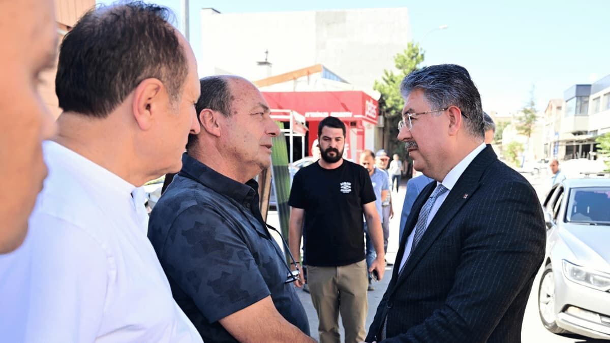 Vali Yılmaz Baksan Ziyaret