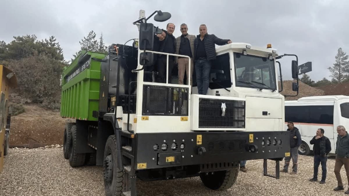 2Eskişehir’de İlk Elektrikli Kamyon Satıldı 90 Ton Taşıyor, Müthiş Tasarruf Sağlıyor
