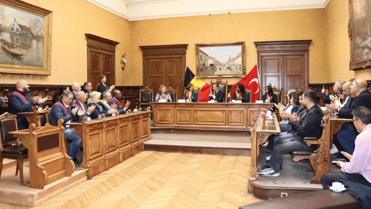 Başkan Ünlüce, Belçi̇ka’da3