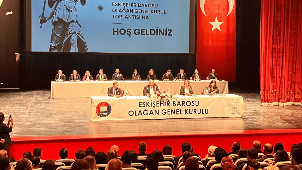 “Eskişehir Barosu Genel Kurulu’nda Adalet Çağrısı”1