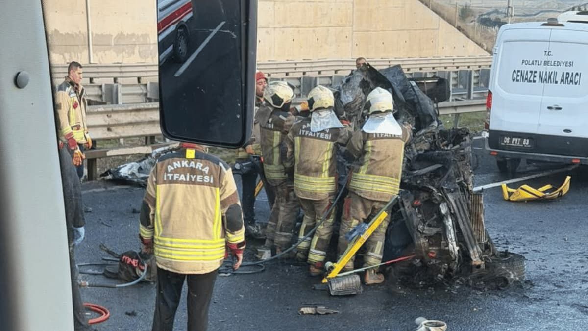 Eskişehir Yolu Kaza1
