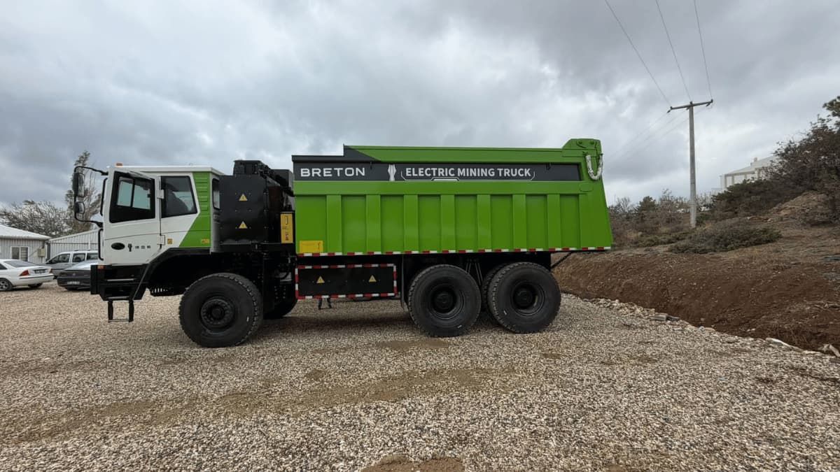 Eskişehir’de İlk Elektrikli Kamyon Satıldı 90 Ton Taşıyor, Müthiş Tasarruf Sağlıyor