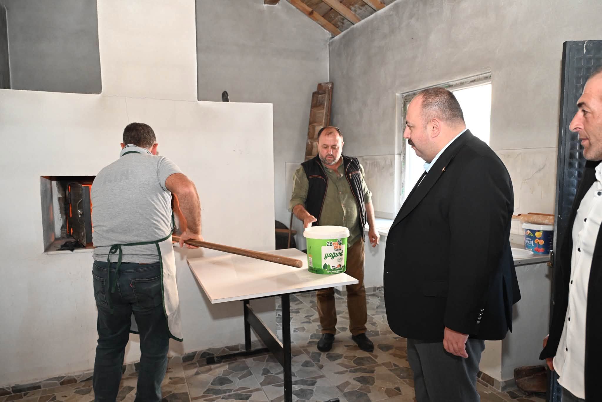 İnönü’de Yeni̇ Firin Ve Tandir Evi̇ Hi̇zmete Açildi (1)