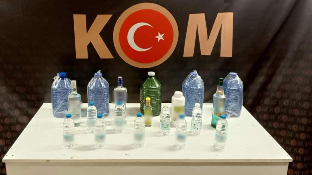 Uyuşturucu Operasyon Alkol