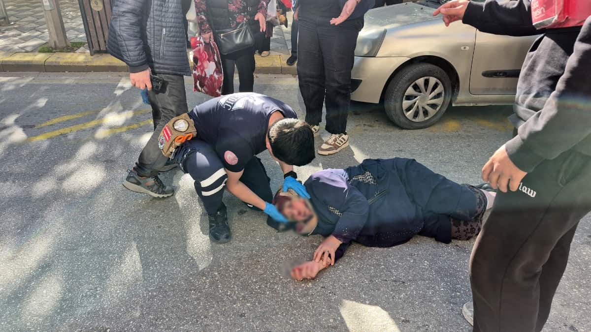 Eskişehir’de karşıdan karşıya geçen yaşlı kadına otomobil çarptı: “Birden yola fırladı”